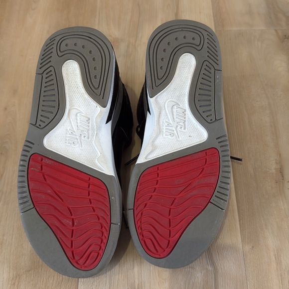 Air Jordan Black and Red Sneakers - Picture 5 of 6